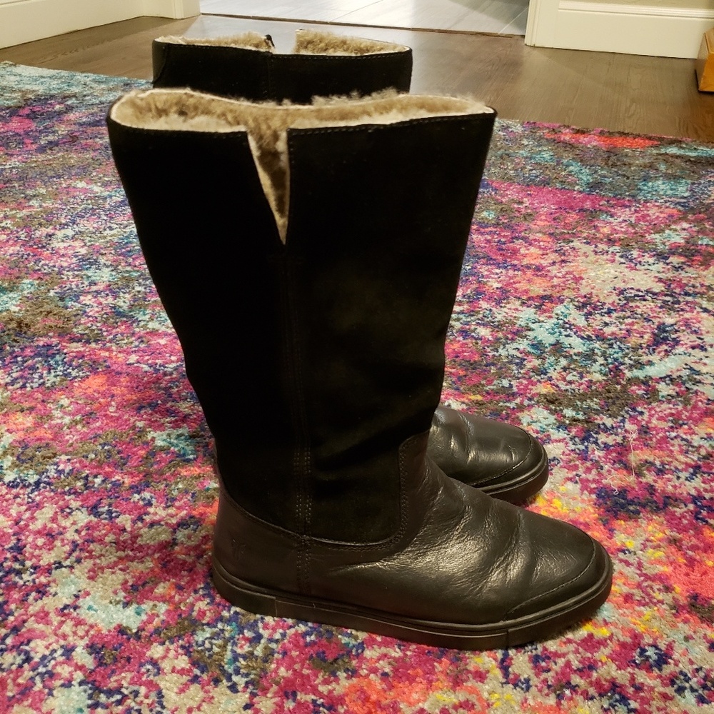 Tall Frye boots